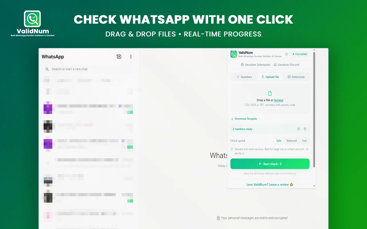 WhatsApp Lead Validator