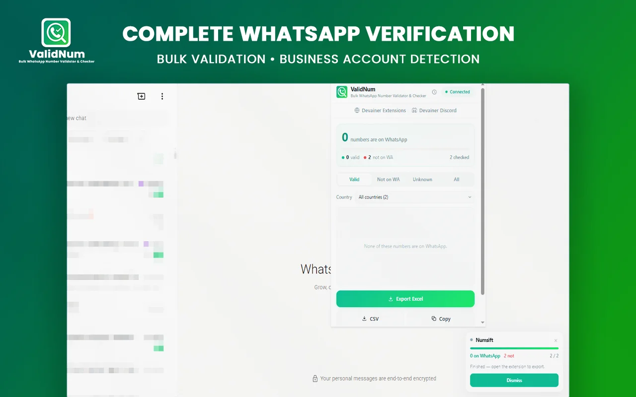 WhatsApp Lead Validator
