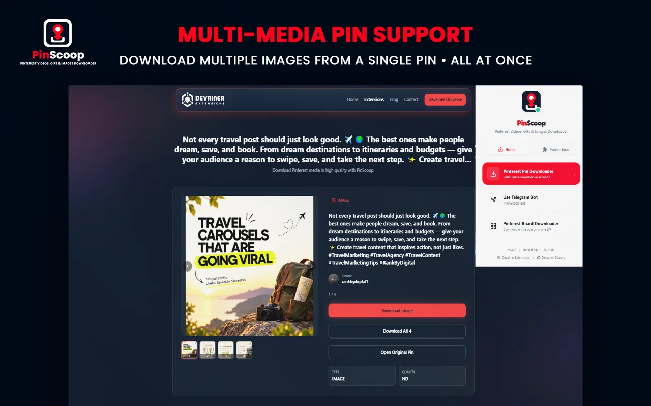 Pinterest Board Downloader
