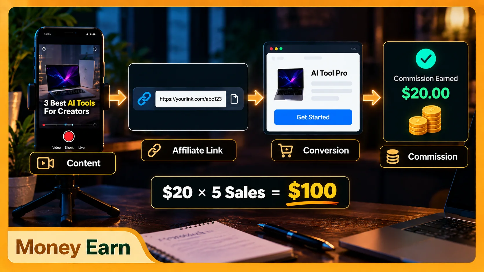 Make Your First $100 With Your Phone