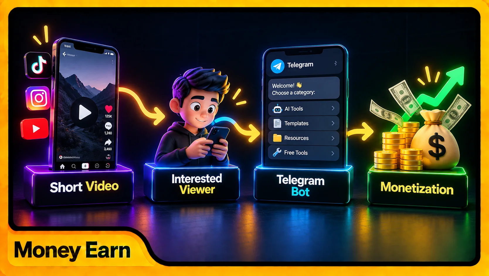 Make Money With a Telegram Bot