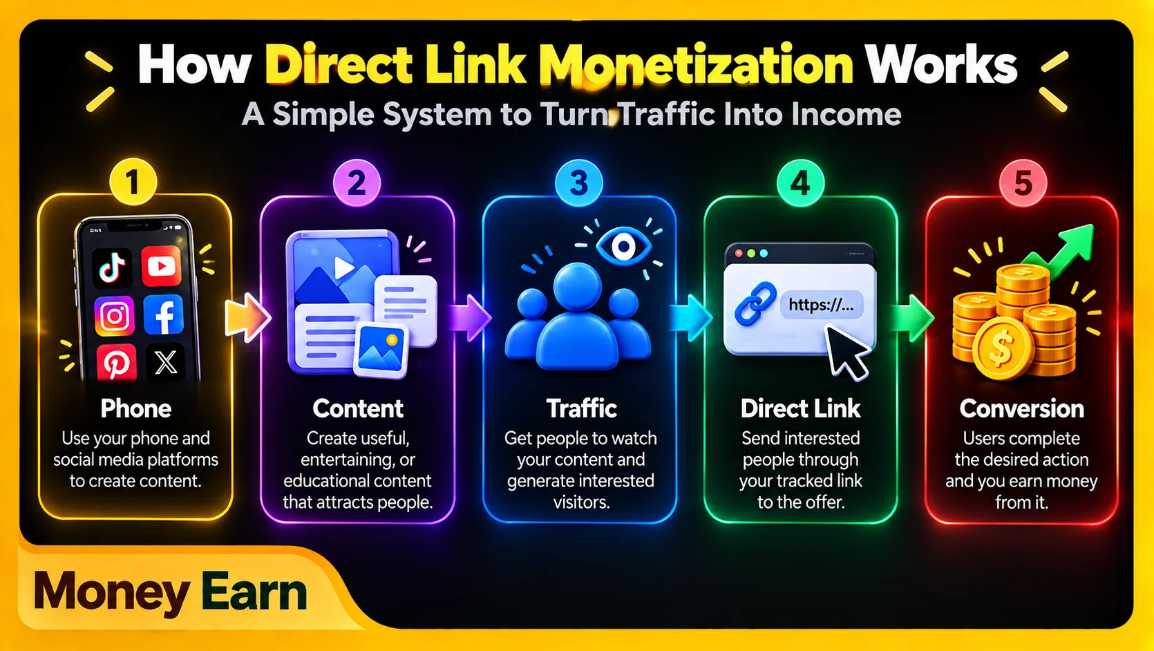 Direct Link Monetization