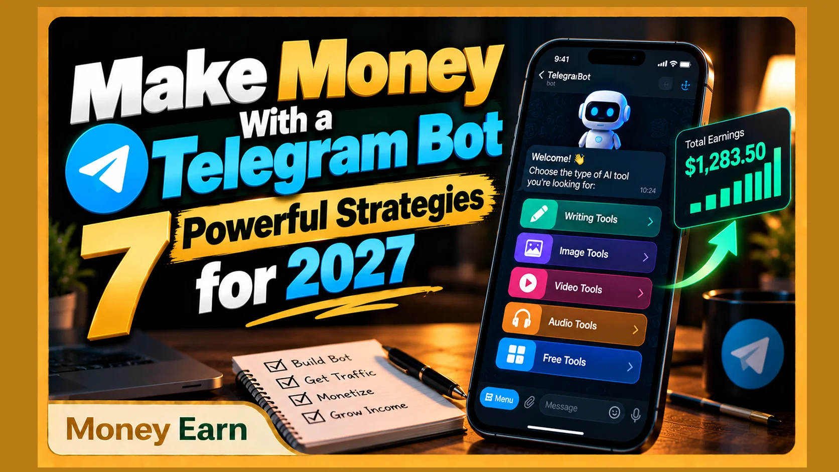 Make Money With a Telegram Bot