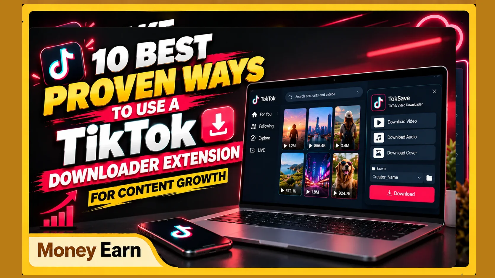 TikTok Downloader Extension