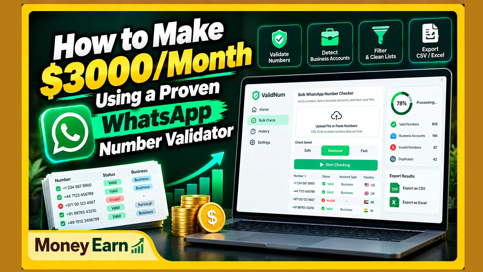 WhatsApp Lead Validator
