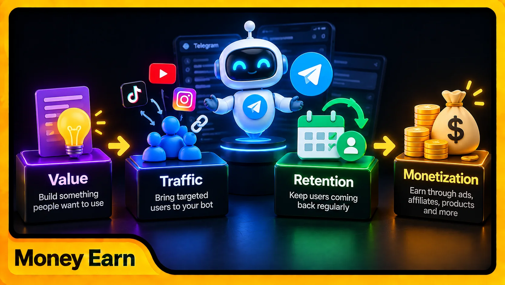 Make Money With a Telegram Bot