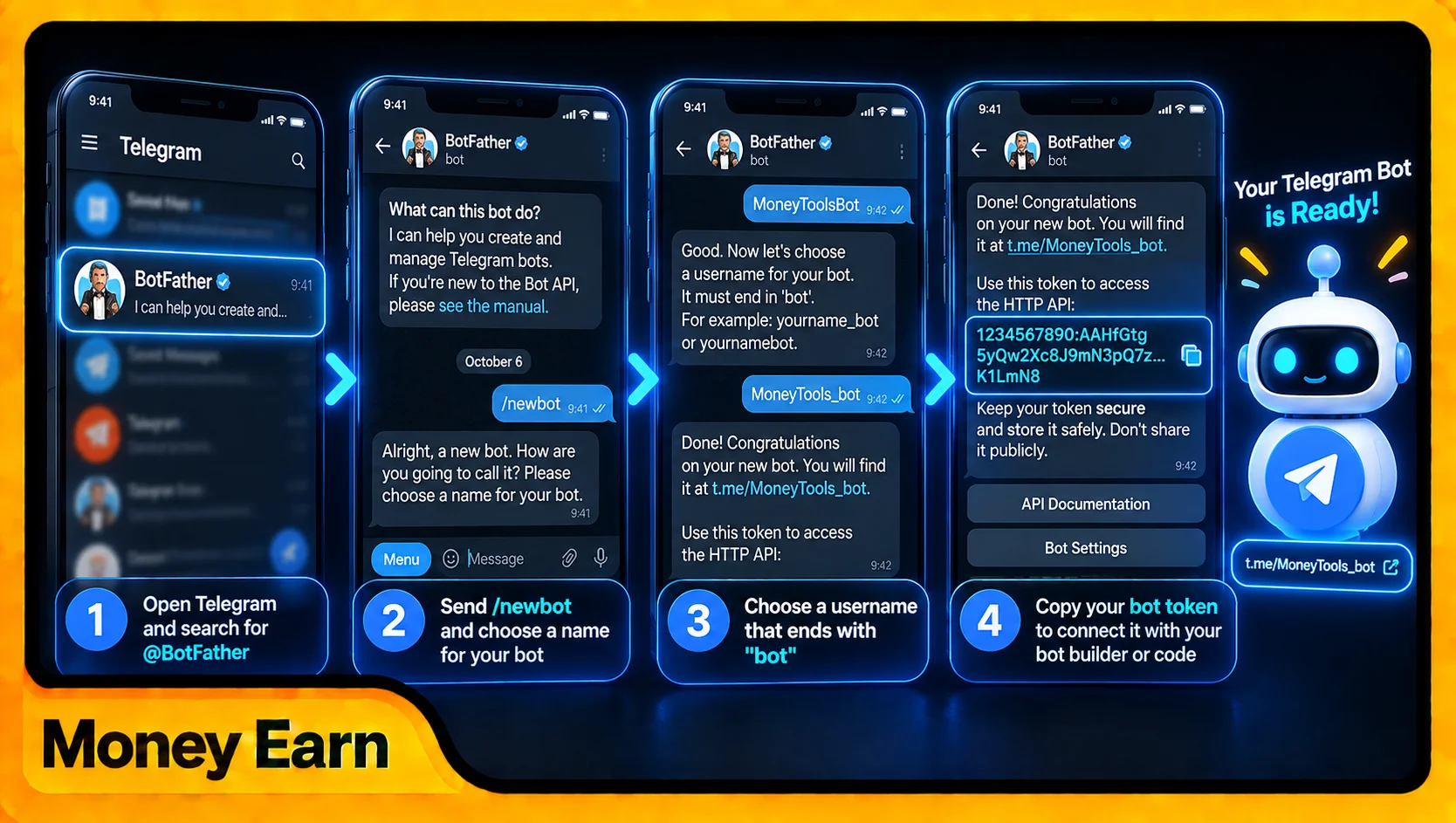 Make Money With a Telegram Bot
