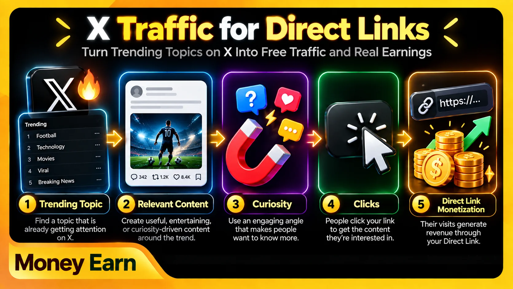X Traffic for Direct Links